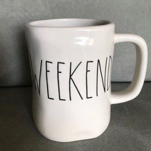 Rae Dunn Weekend Mug New